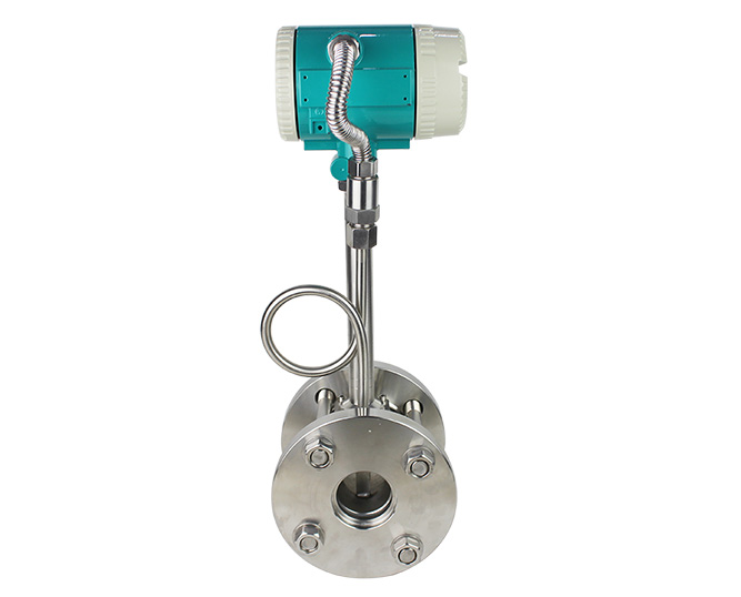 Vortex Flowmeter with Temperature & Pressure Compensation